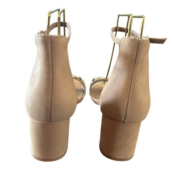 Steve Madden Irenee Suede Block Heel Bit Buckle Sandals Ankle Strap NEW 9.5 - Picture 5 of 11